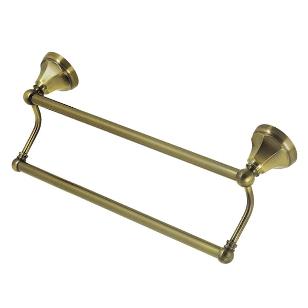 BA481318AB Metropolitan 18" Dual Towel Bar, Antique Brass